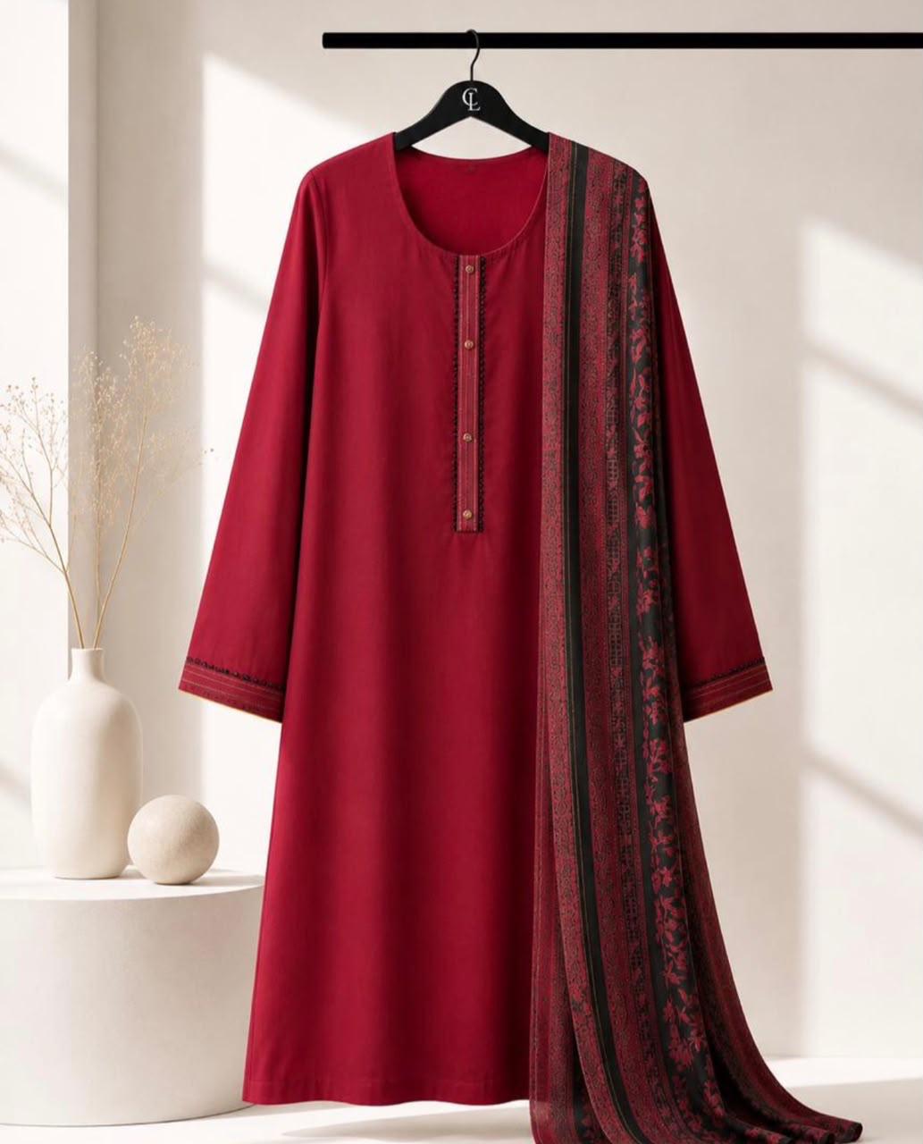#RL056 Red Lawn 3 piece