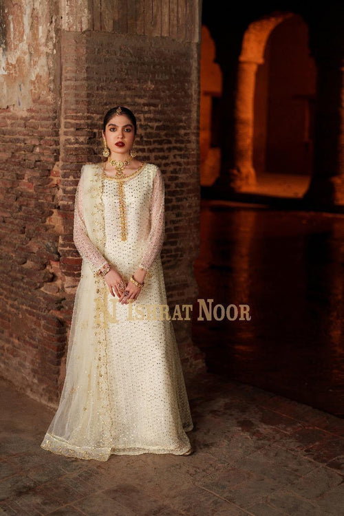 #MX0014 White Organza Net 3 piece