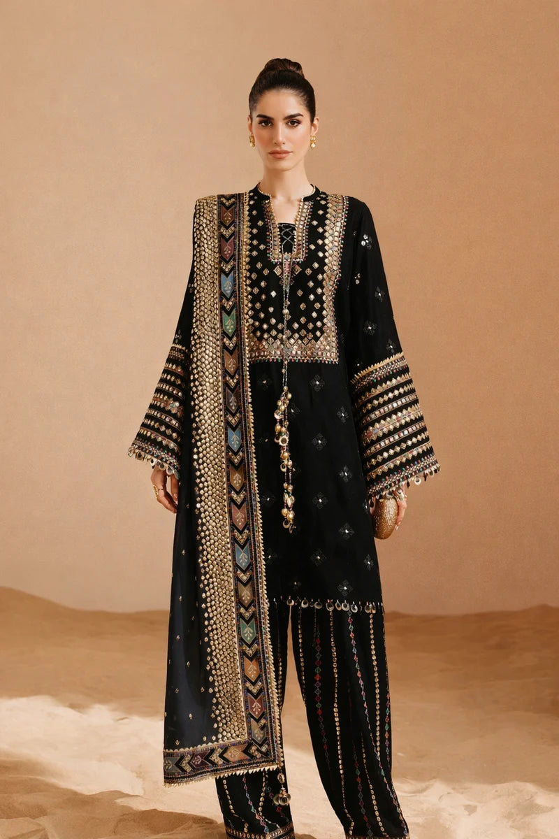 Jazmine Embroidered Lawn Suit