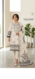 #CL001 Cream Lawn 3 piece
