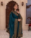 Zinc Mystique – Luxury Embroidered Suit for Women